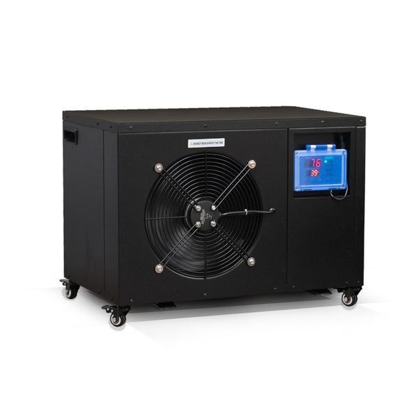 COLD PLUNGE - THE MIGALOO IN BLACK & 1HP CHILLER (INDOOR/OUTDOOR)