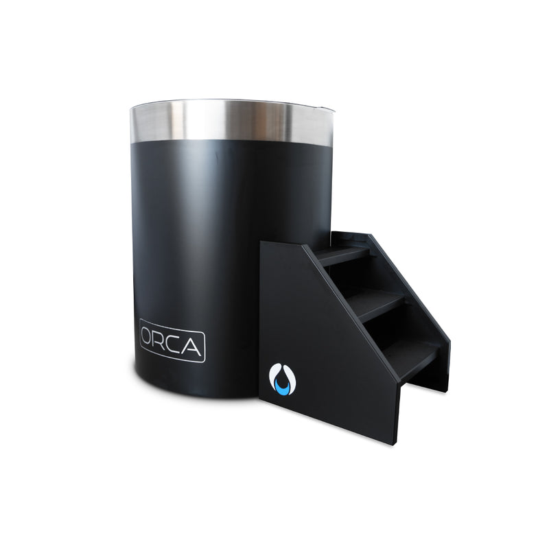 THE WELL - STAINLESS STEEL ICE BARREL IN BLACK