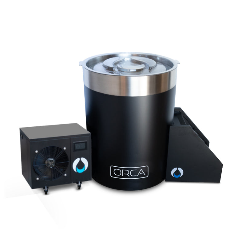 THE WELL - STAINLESS STEEL ICE BARREL IN BLACK