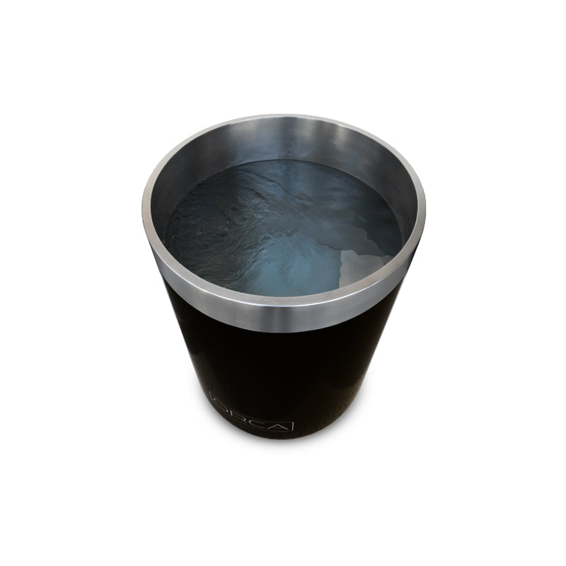 THE WELL - STAINLESS STEEL ICE BARREL IN BLACK
