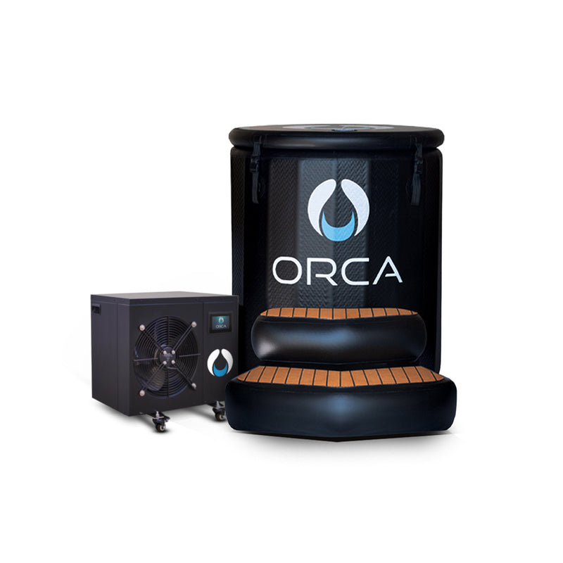 COLD PLUNGE - ICE BARREL & 1HP CHILLER (INDOOR/OUTDOOR)