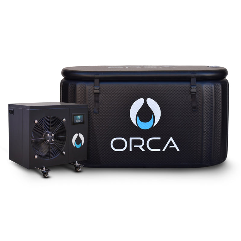COLD PLUNGE - THE MIGALOO IN BLACK & 1HP CHILLER (INDOOR/OUTDOOR)
