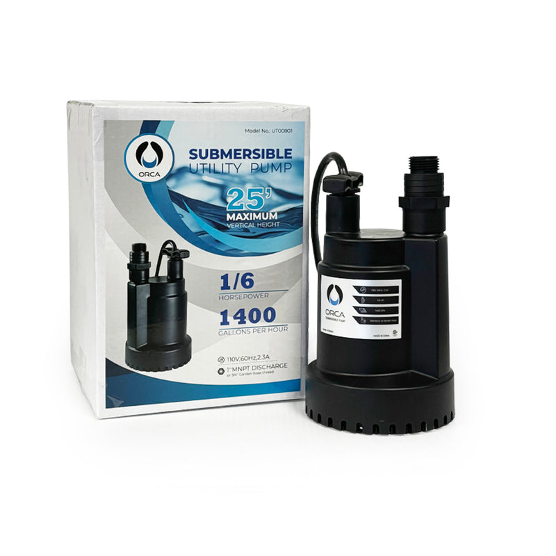 ORCA SUMP PUMP - SUBMERSIBLE WATER PUMP