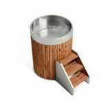 THE WELL - STAINLESS STEEL ICE BARREL IN CEDAR (PRE-ORDER NOW)