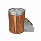 THE WELL - STAINLESS STEEL ICE BARREL IN CEDAR (PRE-ORDER NOW)