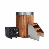 THE WELL - STAINLESS STEEL ICE BARREL IN CEDAR (PRE-ORDER NOW)