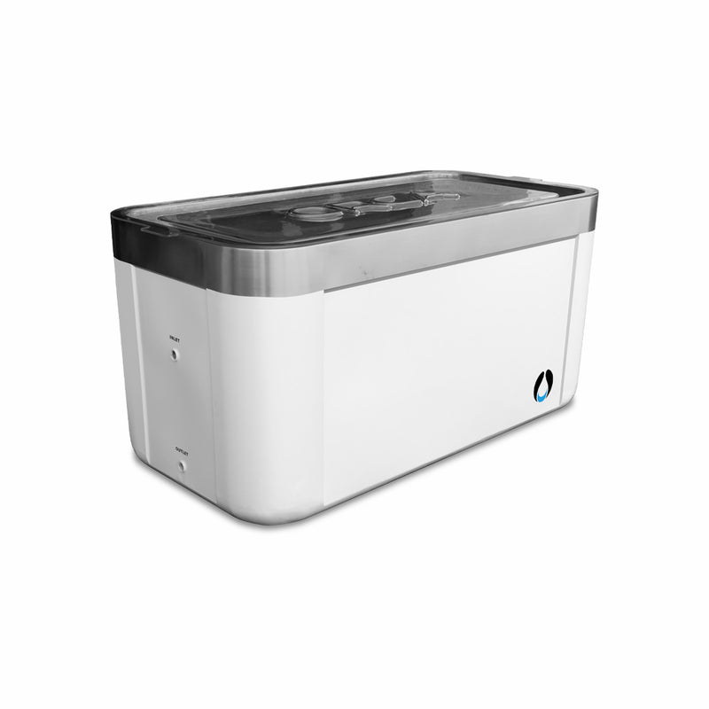 THE TANK - STAINLESS STEEL PLUNGE IN WHITE